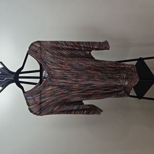 DKNY multi-color sweater